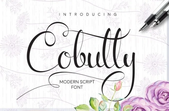 Cobully Script Font Cobully Script Font