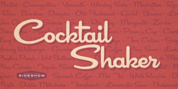 Cocktail Shaker Font