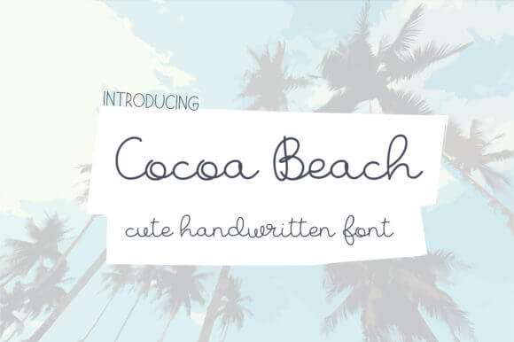 Cocoa Beach Font