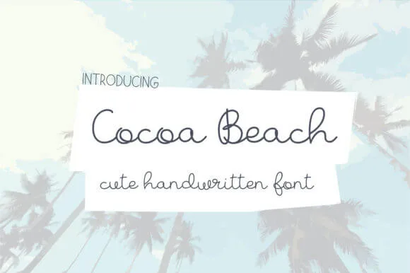 Cocoa Beach Font