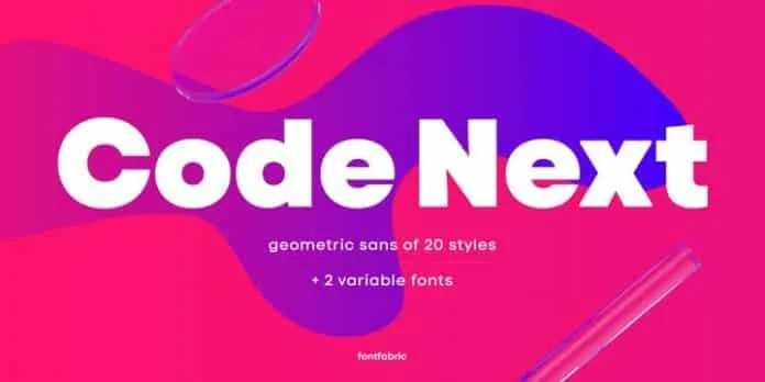 Code Next Variable Roman Font