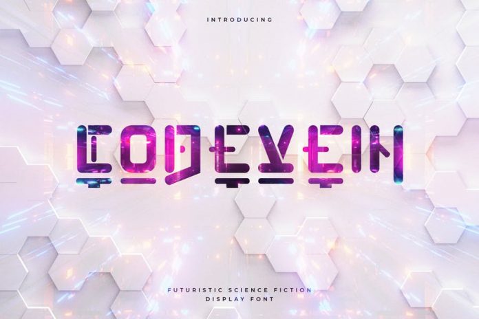 Codevein - Futuristic Technology Typeface Font