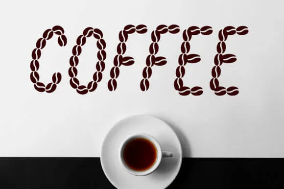 Coffee Beans Font