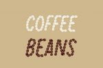Coffee Beans Font