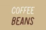 Coffee Beans Font