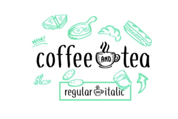 Coffee and Tea Font