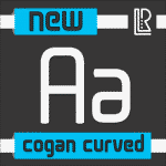 Cogan Curved Complete Family Font