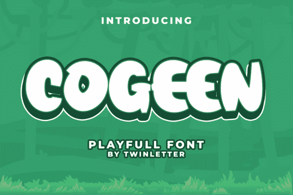 Cogeen - Playfull Font