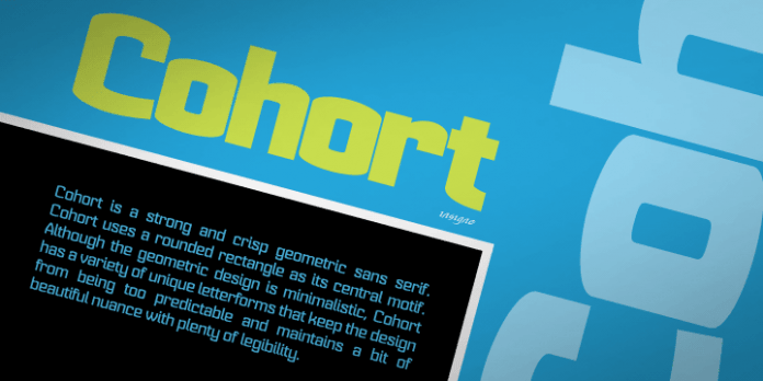 Cohort Font Cohort Font