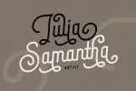 Coklat Sunda - The Monoline Font