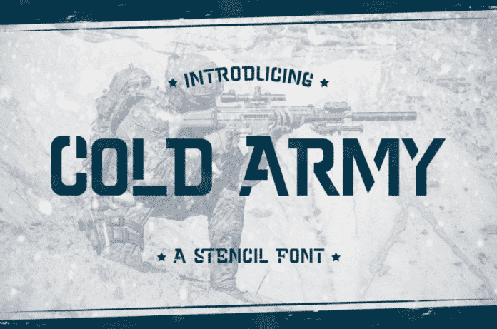 Cold Army Font