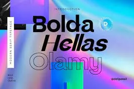 Coldag font