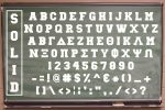 Collegiate Greek Font