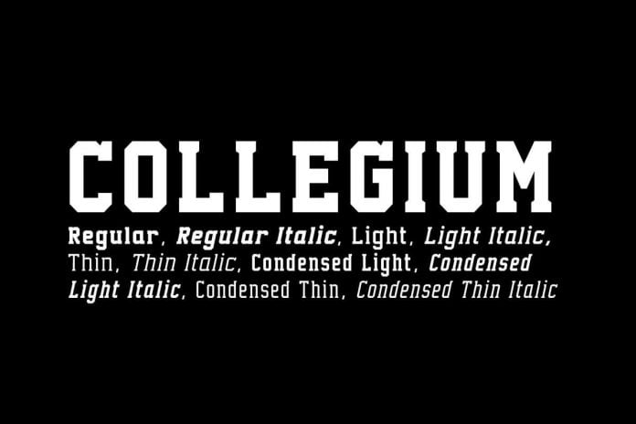 Collegium Font