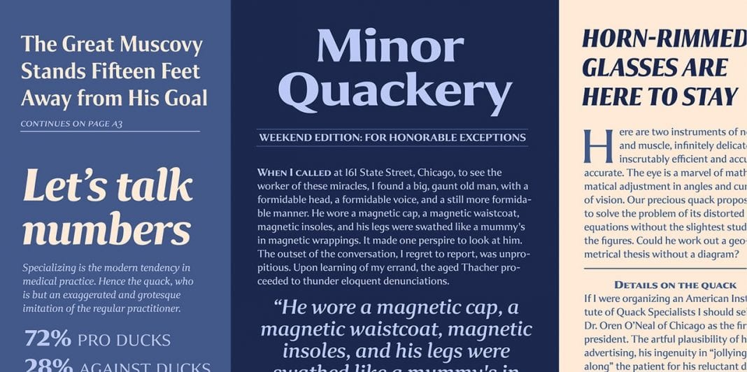 Collier Font SuperFamily