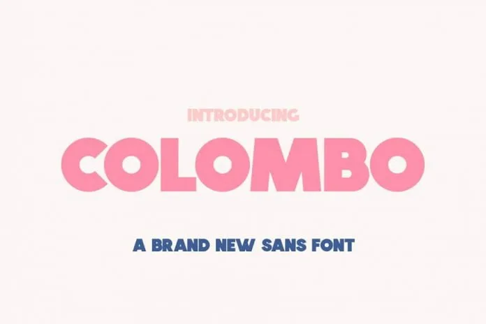 Colombo Sans Font