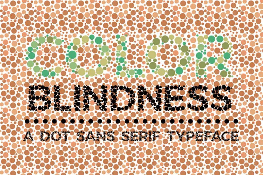 Color Blindness Font