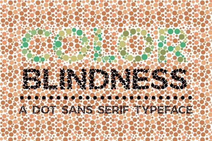 Color Blindness Font