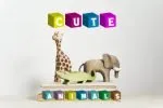 Color Cubes Font