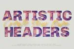 Color Paper Color Fonts