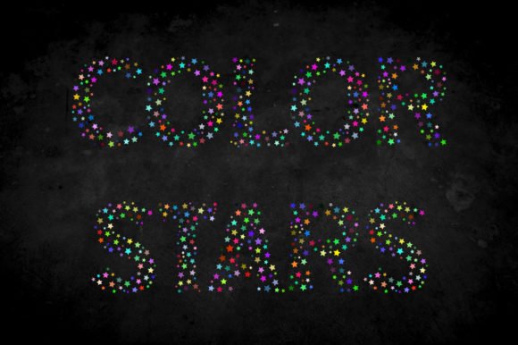 Color Stars Font
