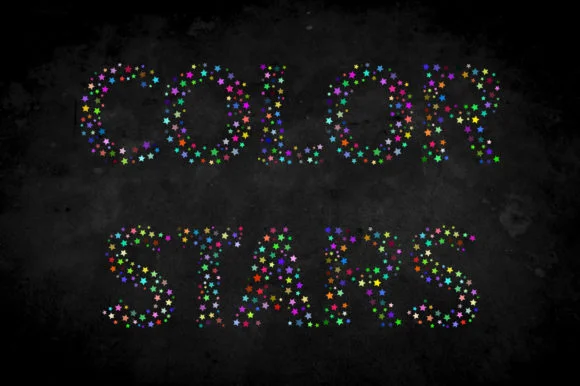 Color Stars Font