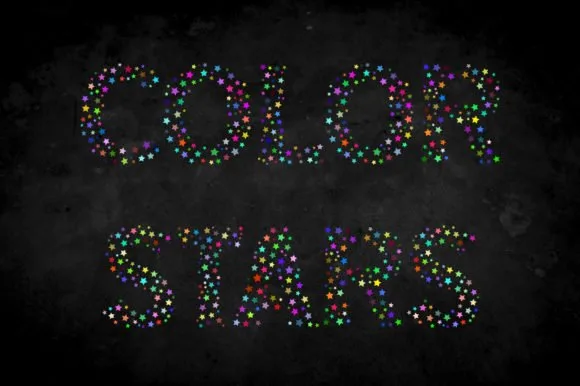 Color Stars Font