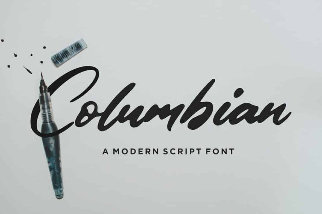 Columbian – Script Font