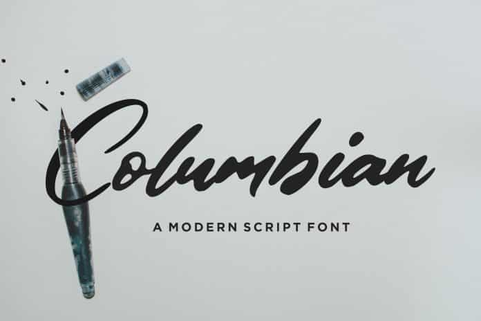 Columbian – Script Font