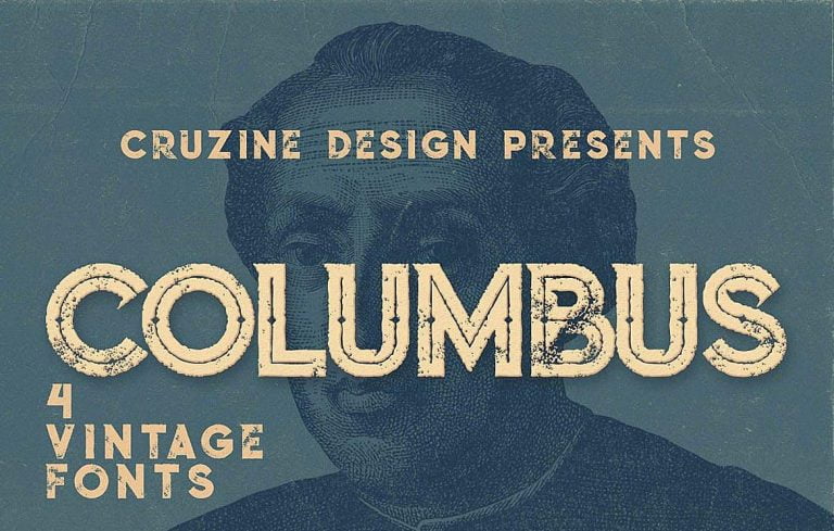 Columbus Typeface Font Free Download