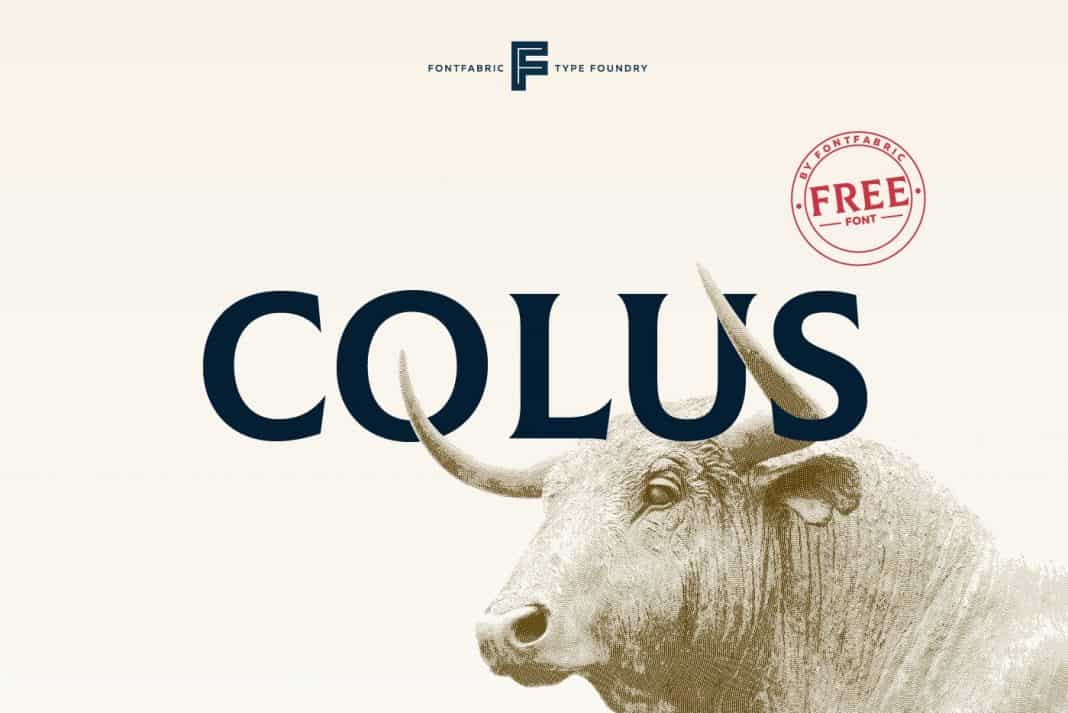 Colus Free Font Cyrillic