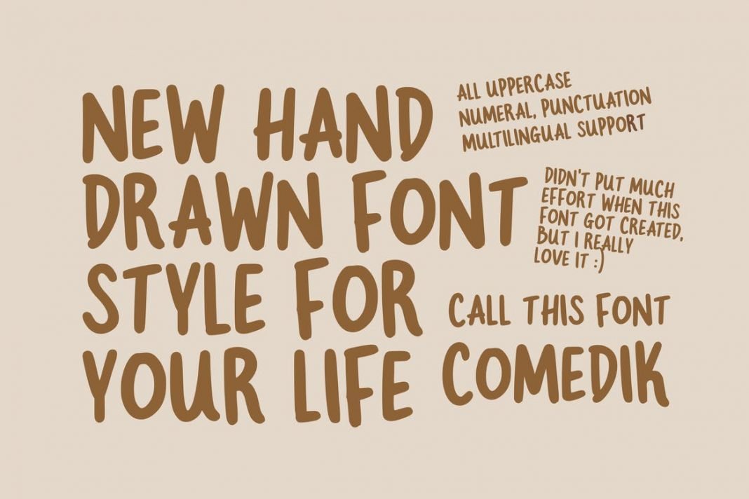 Comedik Hand-Drawn Playful