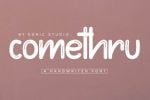 Comethru Font