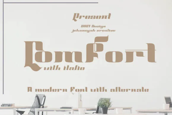 Comfort Font