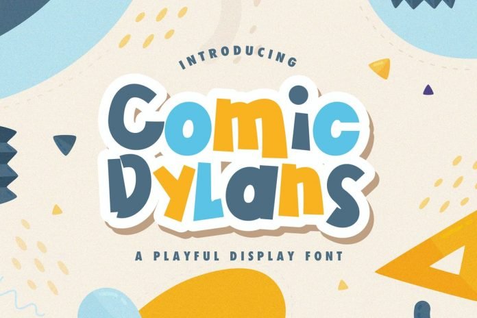 Comic Dylans - Playful Display Font