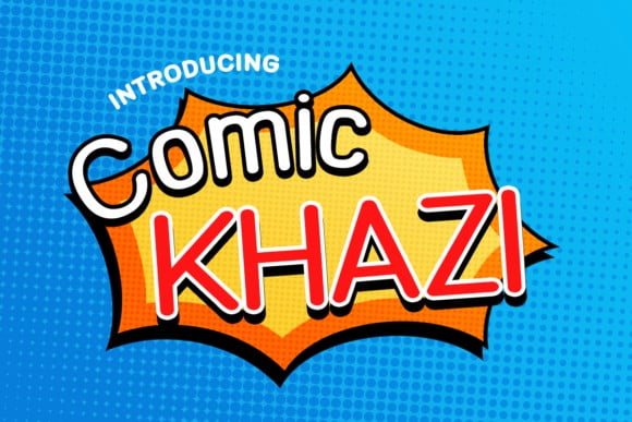 Comic Khazi Font