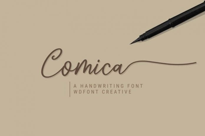Comica Script Font