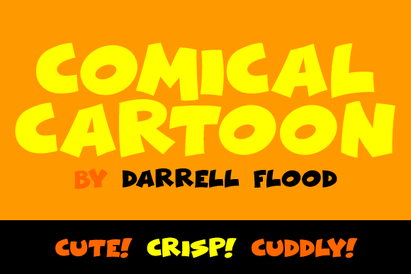 Comical Cartoon Font