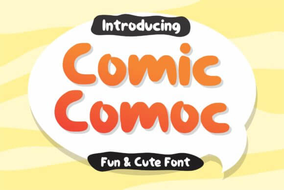 Comiccomoc Font