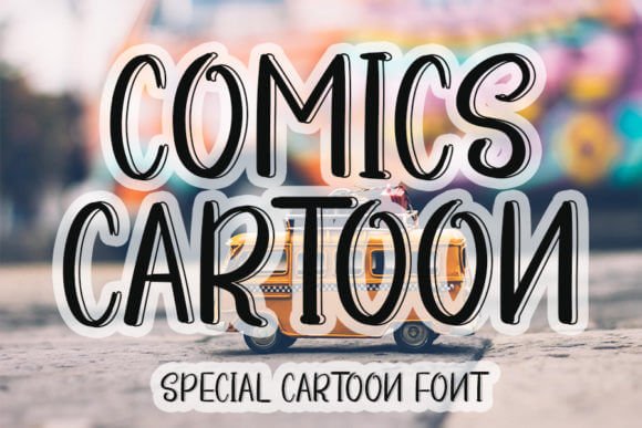 Comics Cartoon Font
