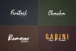 Common Rejection Font