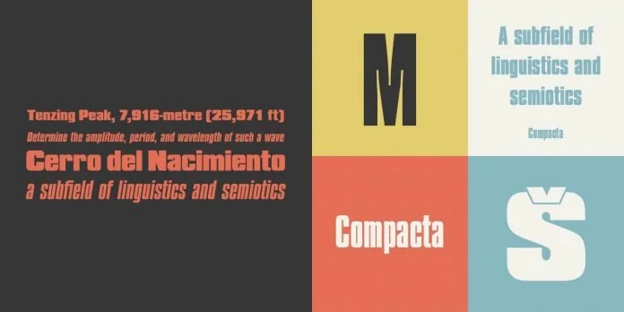 Compacta Font