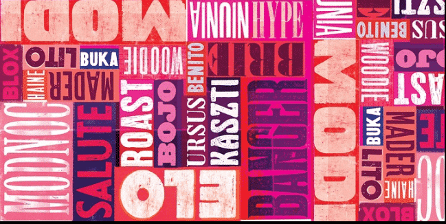 Complete Wood Type Collection Font