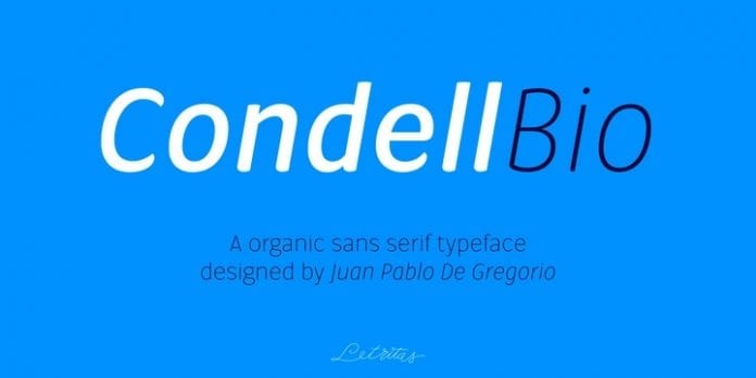 Condell Bio Font