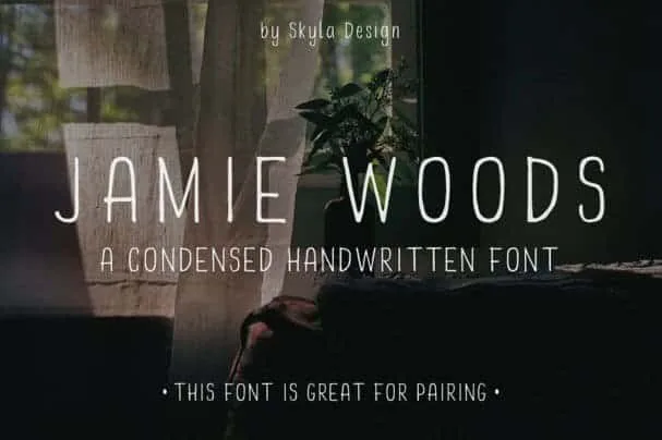 Condensed Font – Jamie Woods