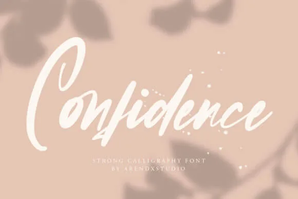 Confidence Font