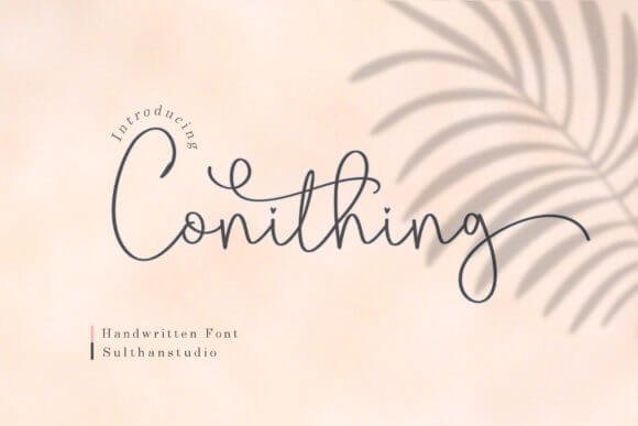 Conithing Font