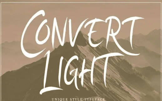 Convert Light Elegant Unique Amazing Script