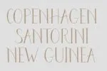 Coojertown Font