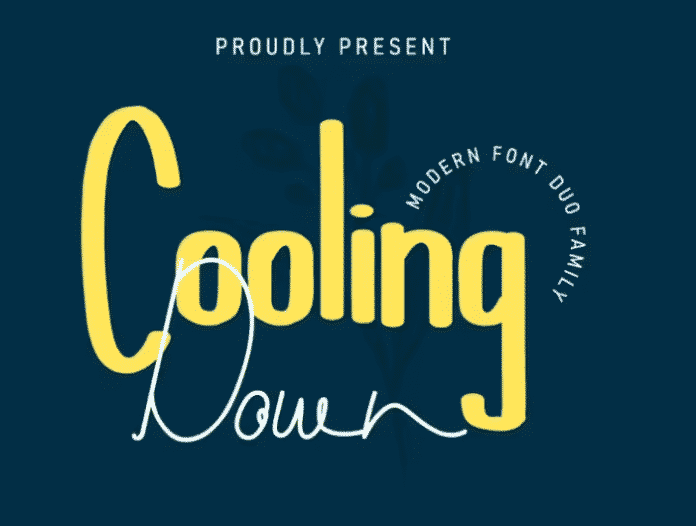Cooling Down - Modern Font Duo Family